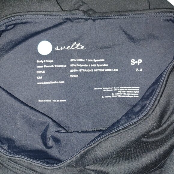 NEW WITH TAGS! Svelte S Tummy Control - 4 way stretch spandex pants (4487 - Picture 5 of 6